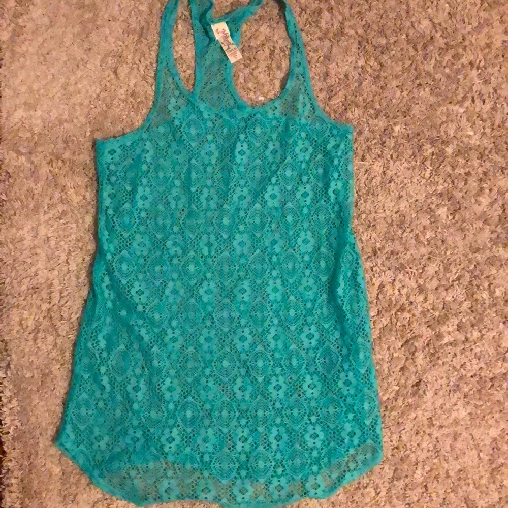 Target Turquoise Swimsuit coverup